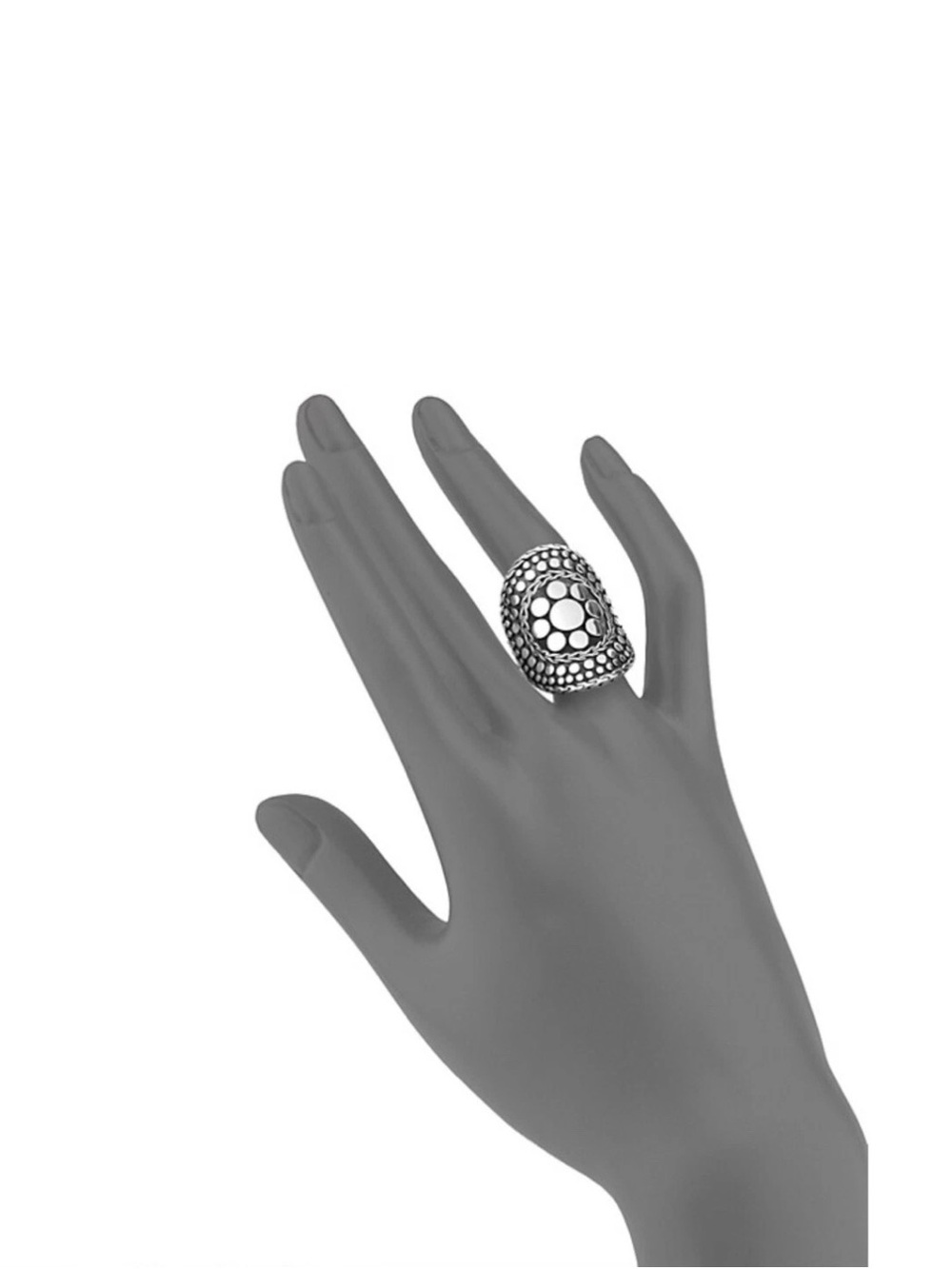 John Hardy Sterling Silver Dot-Nuansa Ring